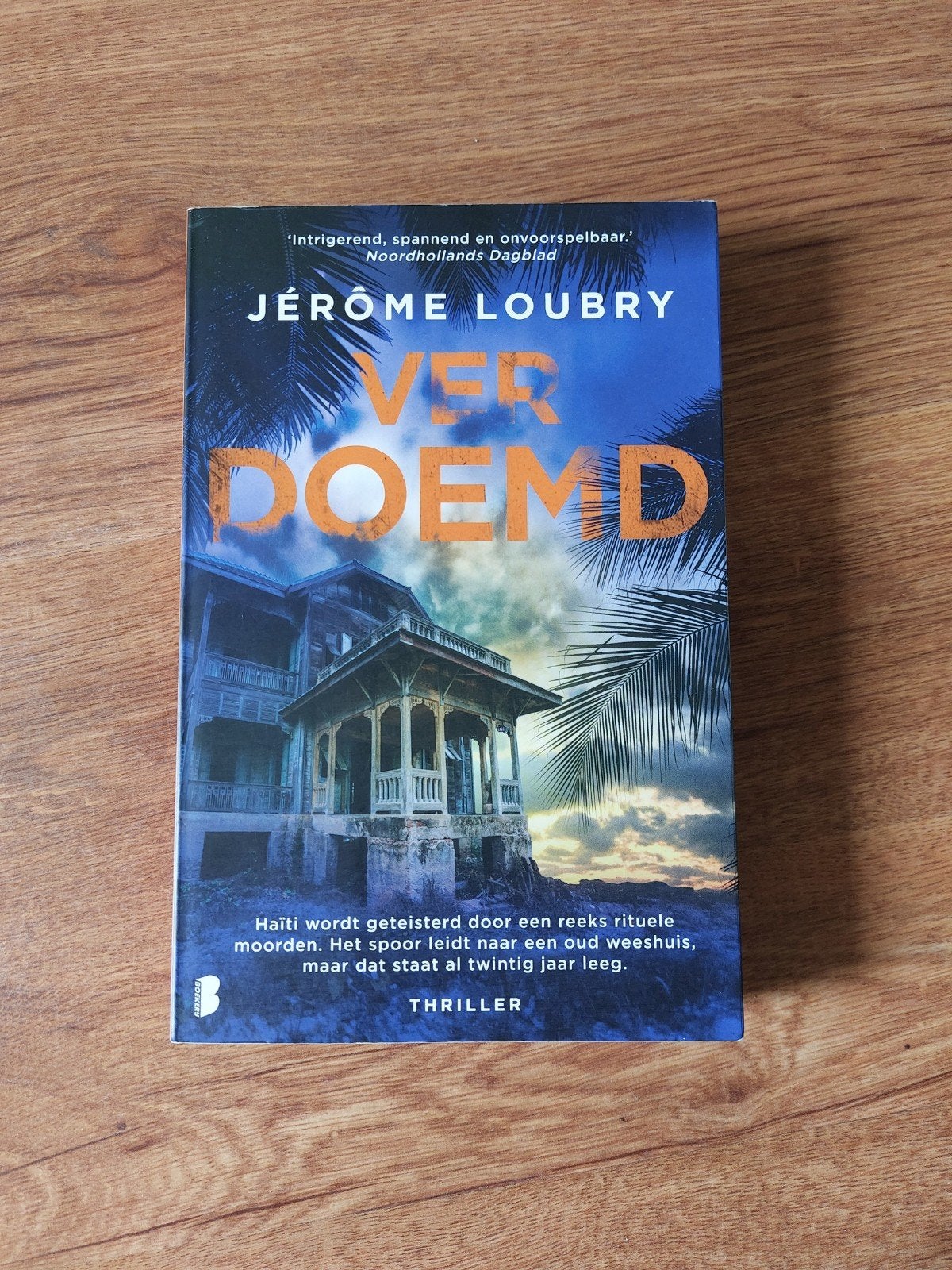 Thriller van Jérôme Loubry • Verdoemd, Ophalen of Verzenden, Zo goed als nieuw, Jérôme Loubry
