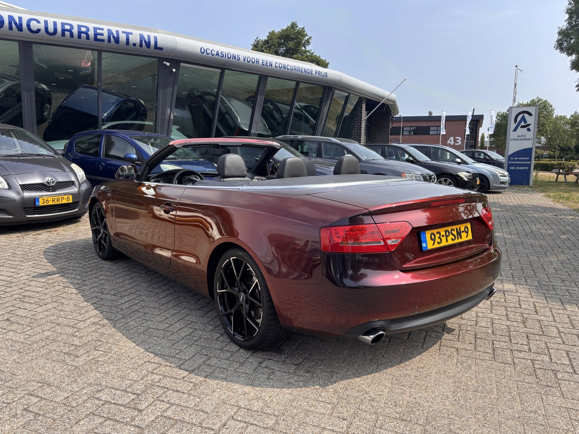 Audi A5 Cabriolet 2.0 TFSI, Leder, Stoelverw Inruil mogelijk, Auto's, Audi, Voorwielaandrijving, Euro 5, 15 km/l, Gebruikt