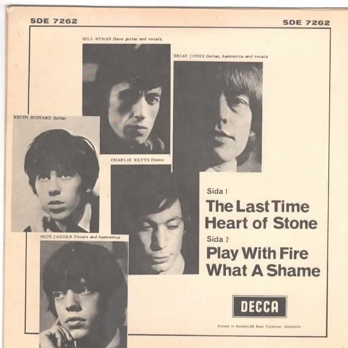 The Rolling Stones-  Zweedse EP !!!, 7 inch, Ophalen of Verzenden, Zo goed als nieuw, EP