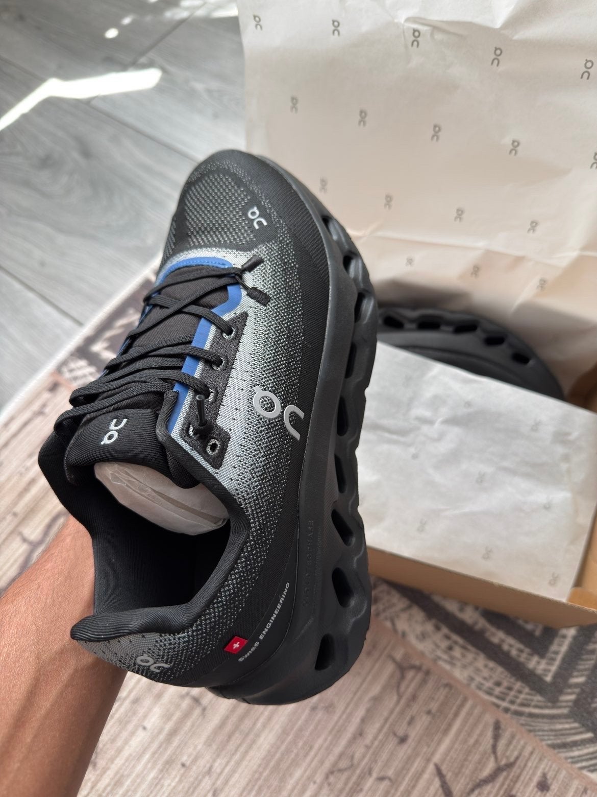 On Running CloudTec Phase hardloopschoenen, Ophalen of Verzenden, Nieuw, Zwart, Sneakers of Gympen