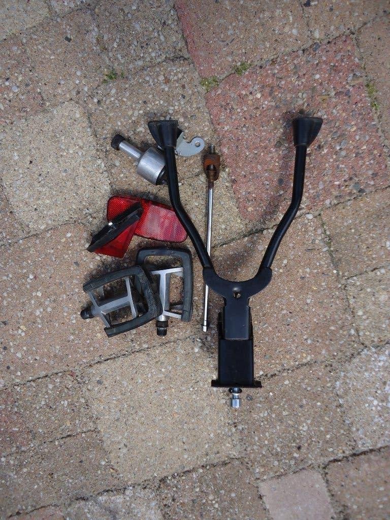 fiets onderdelen - hobby en vrije tijd - gebruikt - T.E.A.B., Ophalen of Verzenden, Gebruikt
