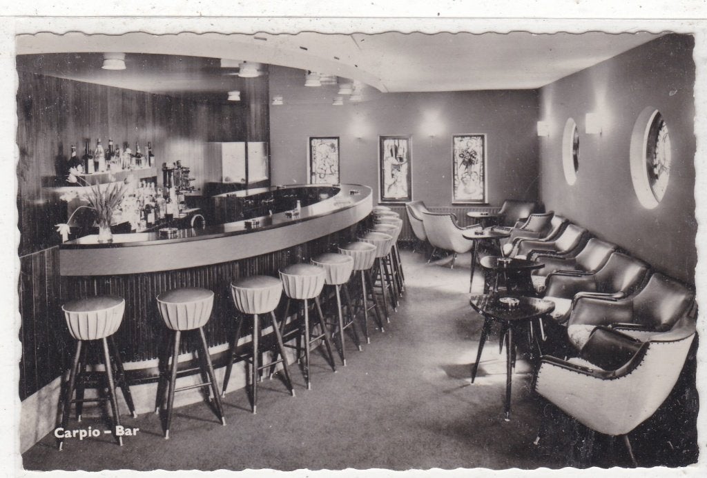 Nieuw Loosdrecht-Carpio Bar circa 1960, Ophalen of Verzenden, 1940 tot 1960, Ongelopen, Utrecht