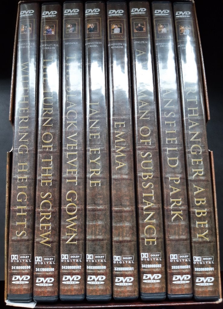 DVD Box - klassieke boekverfilmingen - 8 stuk, Cd's en Dvd's, Engels, Alle leeftijden, Nederlands, Overige genres