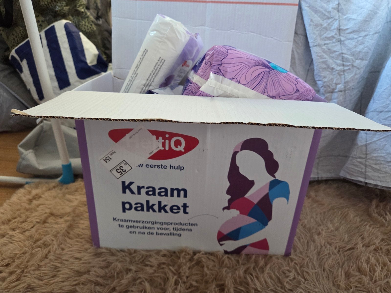 Kraampakket - Alles voor een zorgeloze kraamtijd, Ophalen, Nieuw, Kraamcadeau