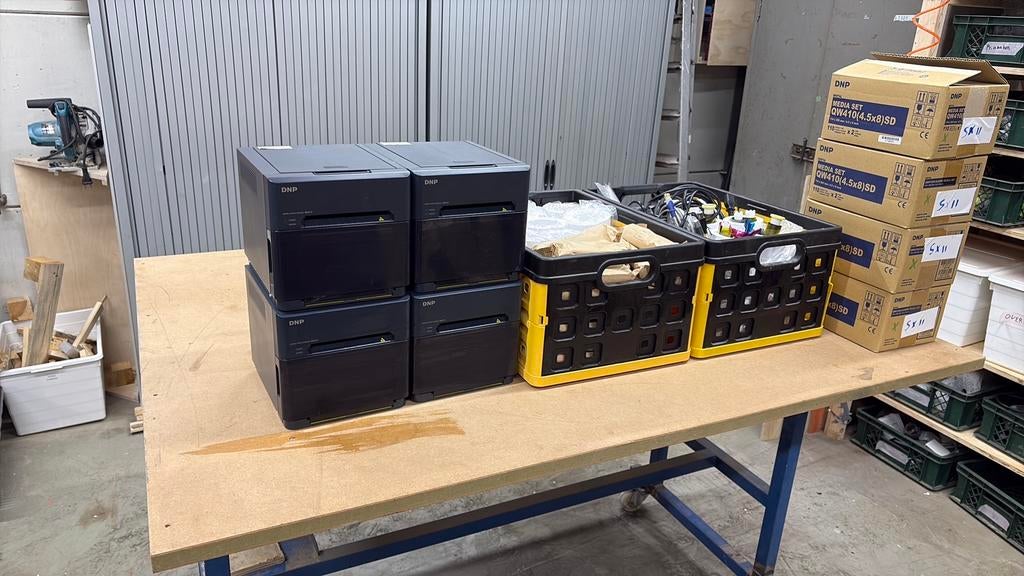 DNP Qw410 printers 4X (ex btw), Computers en Software, Printers, Gebruikt, Printer, Overige technieken, Kleur printen, Ophalen