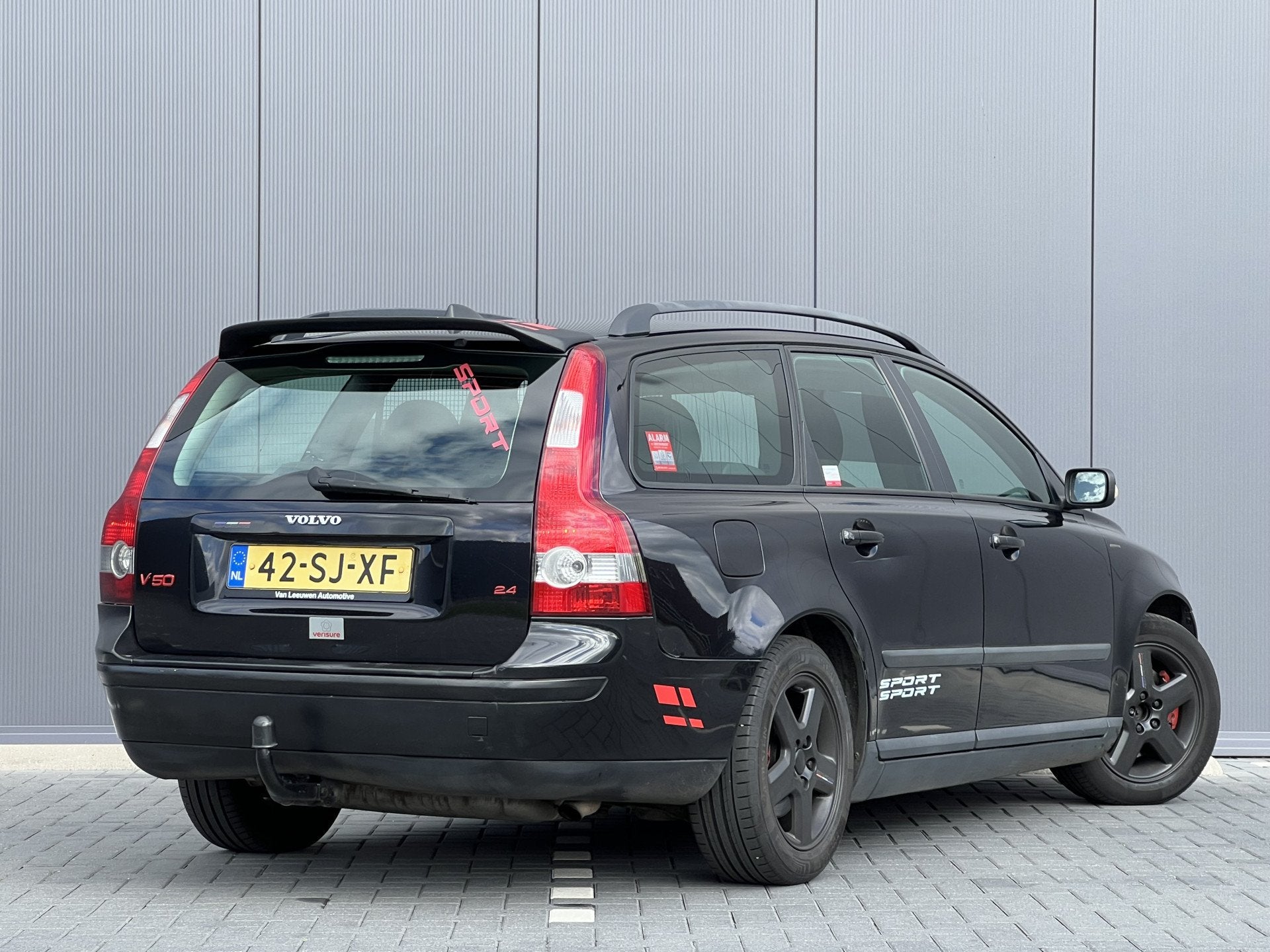 Volvo V50 2.4 | Nieuwe apk | Cruise | Airco (bj 2006), Stof, Gebruikt, Zwart, Origineel Nederlands