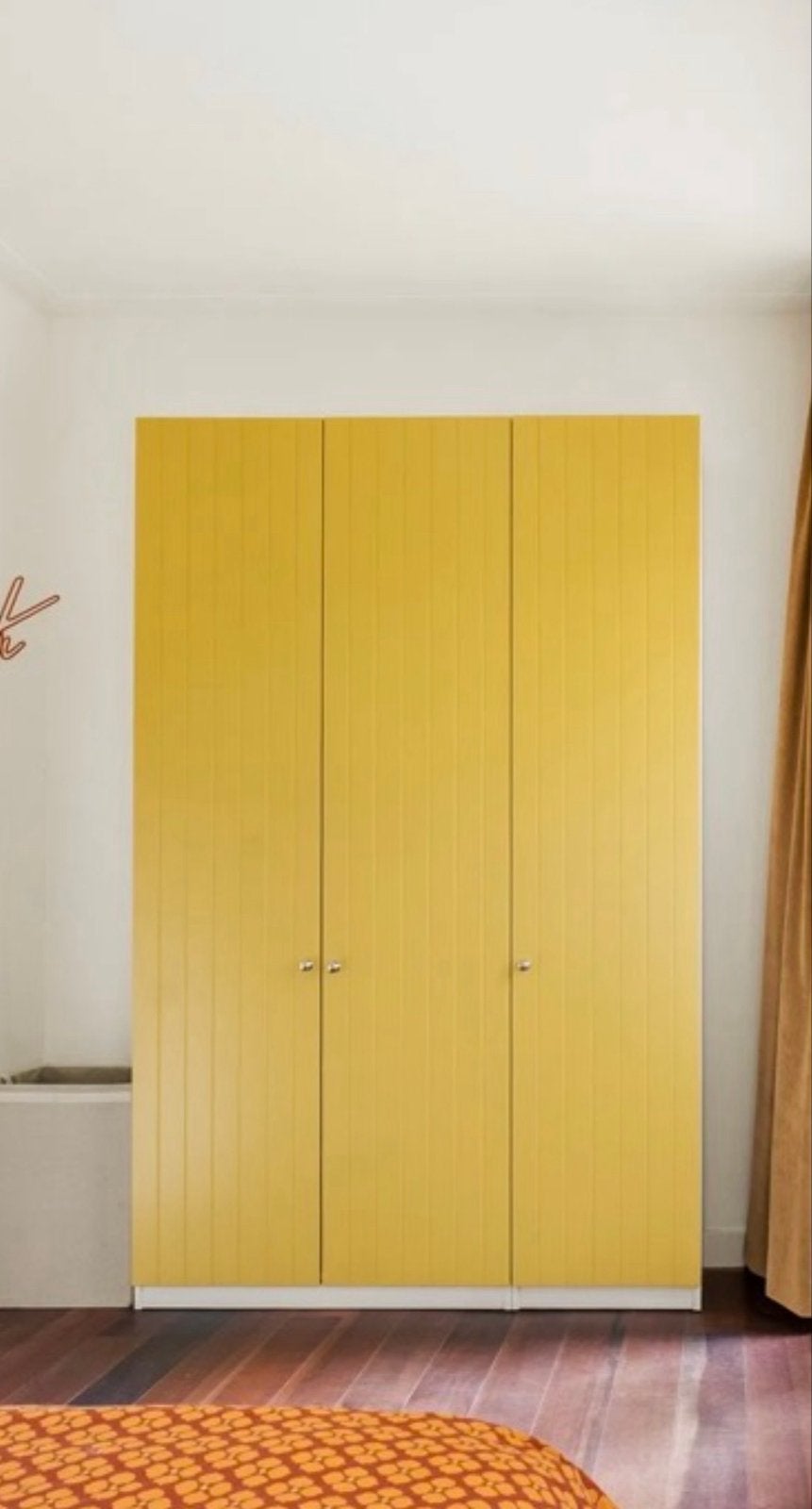 Gele IKEA Pax kastdeuren, Ophalen, Gebruikt, Minder dan 80 cm, Binnendeur
