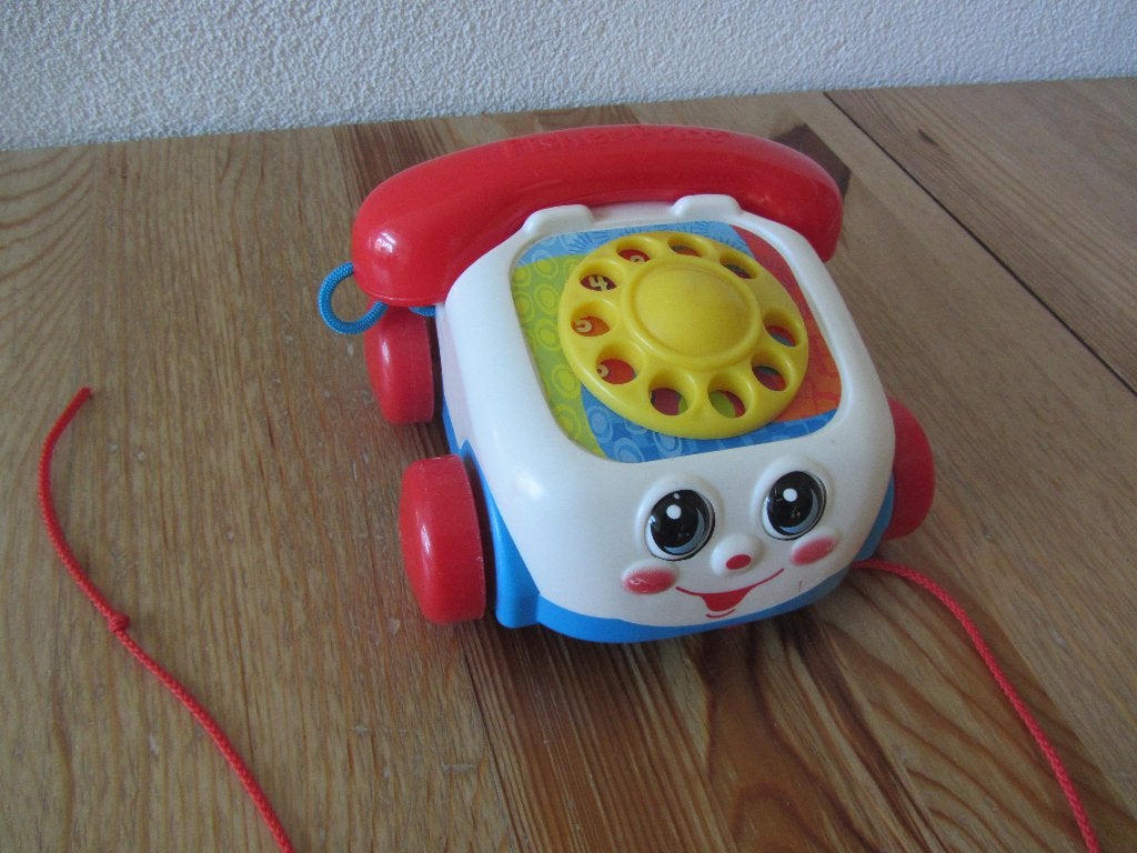 Speelgoedtelefoon Fisher Price, Ophalen of Verzenden, Zo goed als nieuw, Speelset
