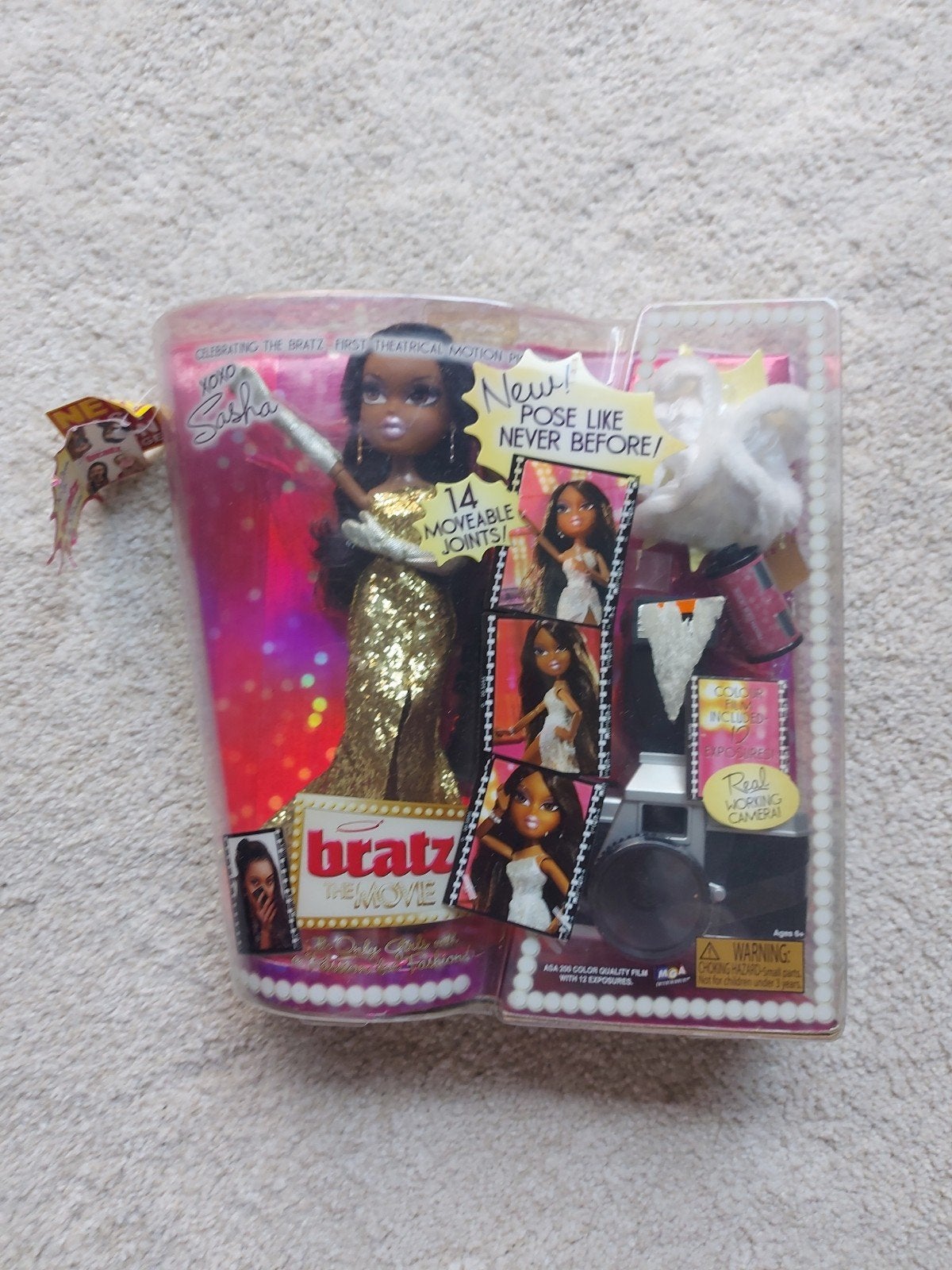 Bratz The Movie Sasha pop - Dicht in doos barbie, Verzamelen, Poppen, Ophalen, Nieuw, Overige typen