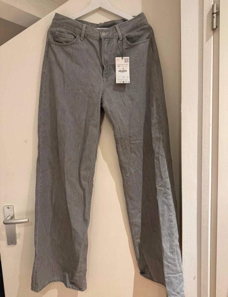 Zara TRF Wide Leg Jeans [40], Maat 38/40 (M), Zara, Nieuw, Ophalen of Verzenden