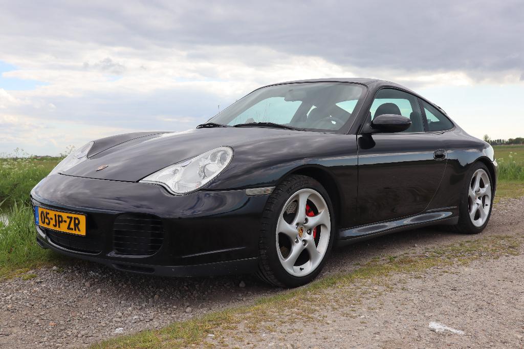 Porsche 911 (996) Carrera 4S 2002 Zwart IMS modificatie, Auto's, Porsche, Particulier, 4x4, ABS, Alarm, Automatische klimaatregeling