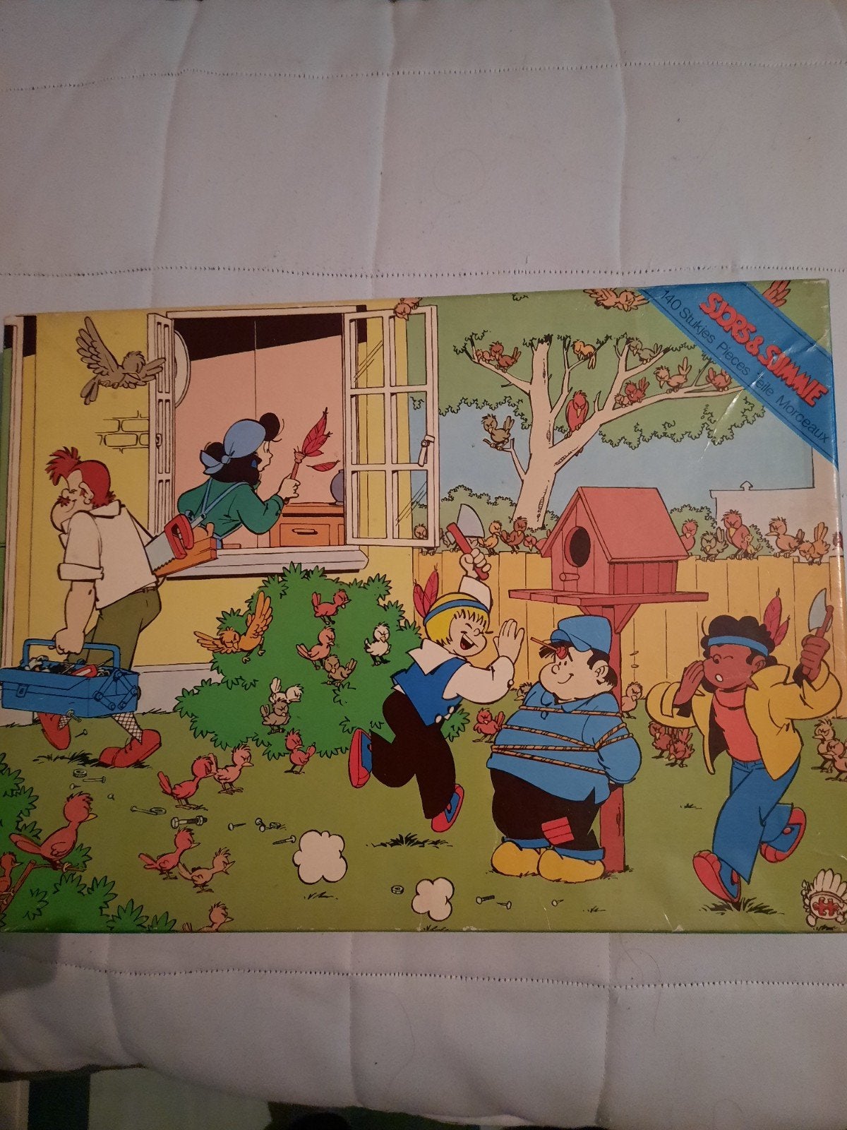 Nostalgische Sjors en Sjimmie legpuzzel 140 stukjes, Ophalen, Minder dan 500 stukjes, Gebruikt, Legpuzzel
