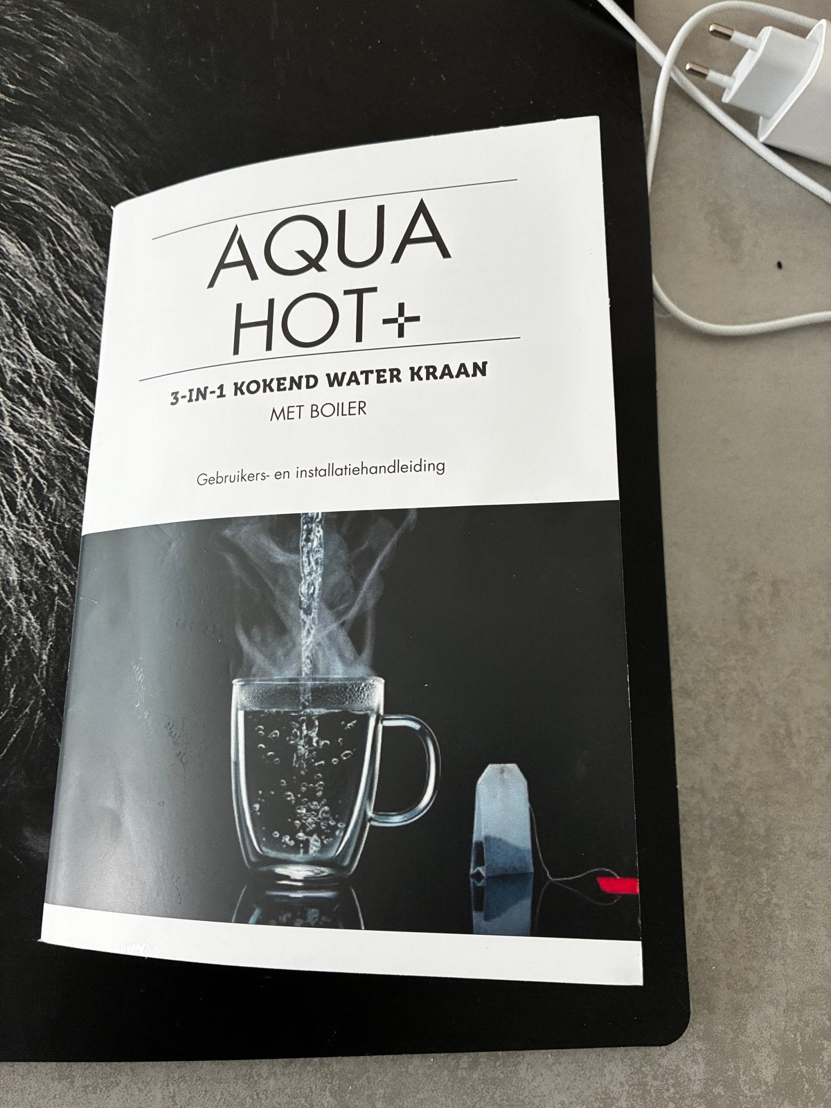 Aqua Hot+ 3-in-1 Kokend Water Kraan met Boiler, Zilver, Ophalen of Verzenden, Metaal, Overige merken
