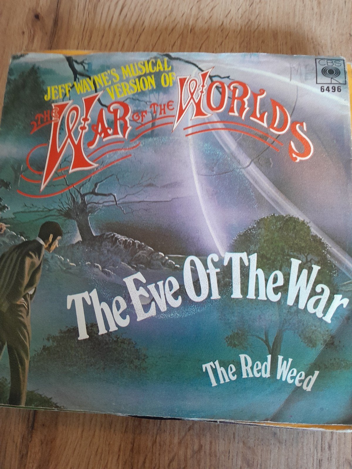 the war of the worlds 7 inch the eve of the war, Ophalen of Verzenden, Zo goed als nieuw