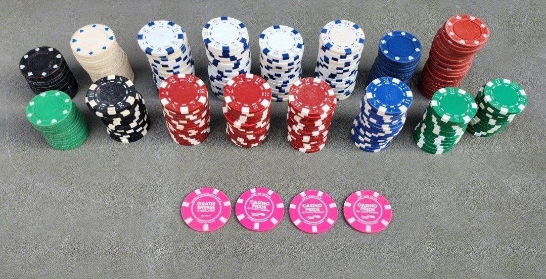 Veel Losse Pokerchips, Ophalen of Verzenden