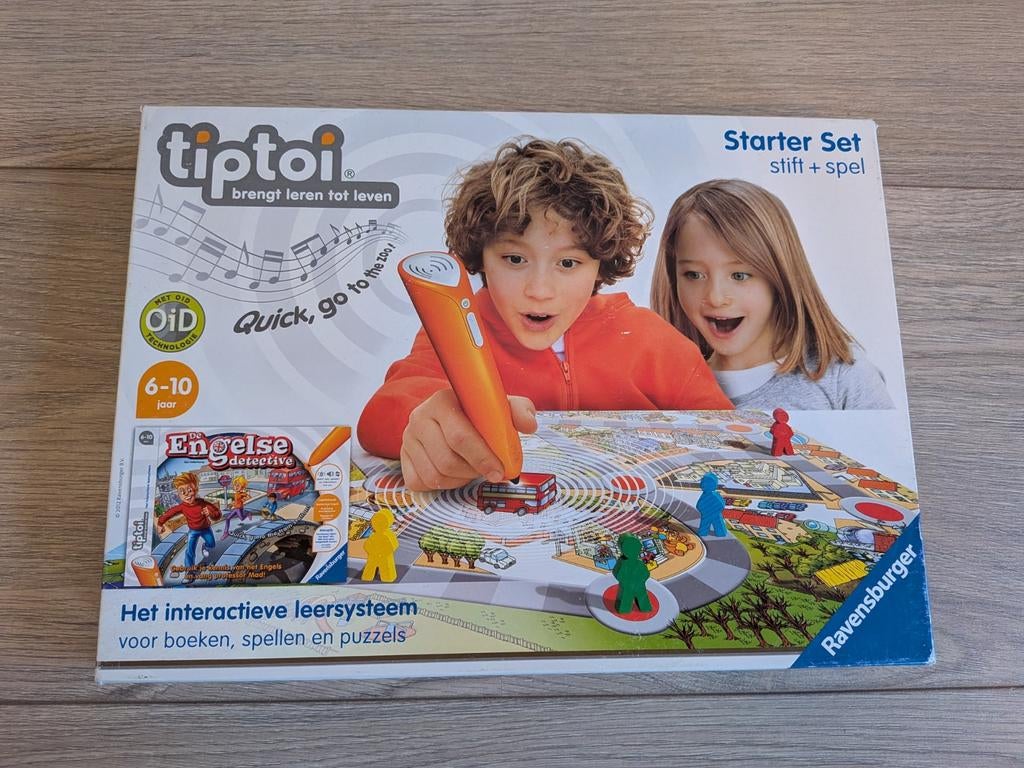 Tiptoi spel de Engelse detective, Kinderen en Baby's, Speelgoed | Educatief en Creatief, Ophalen of Verzenden, Zo goed als nieuw
