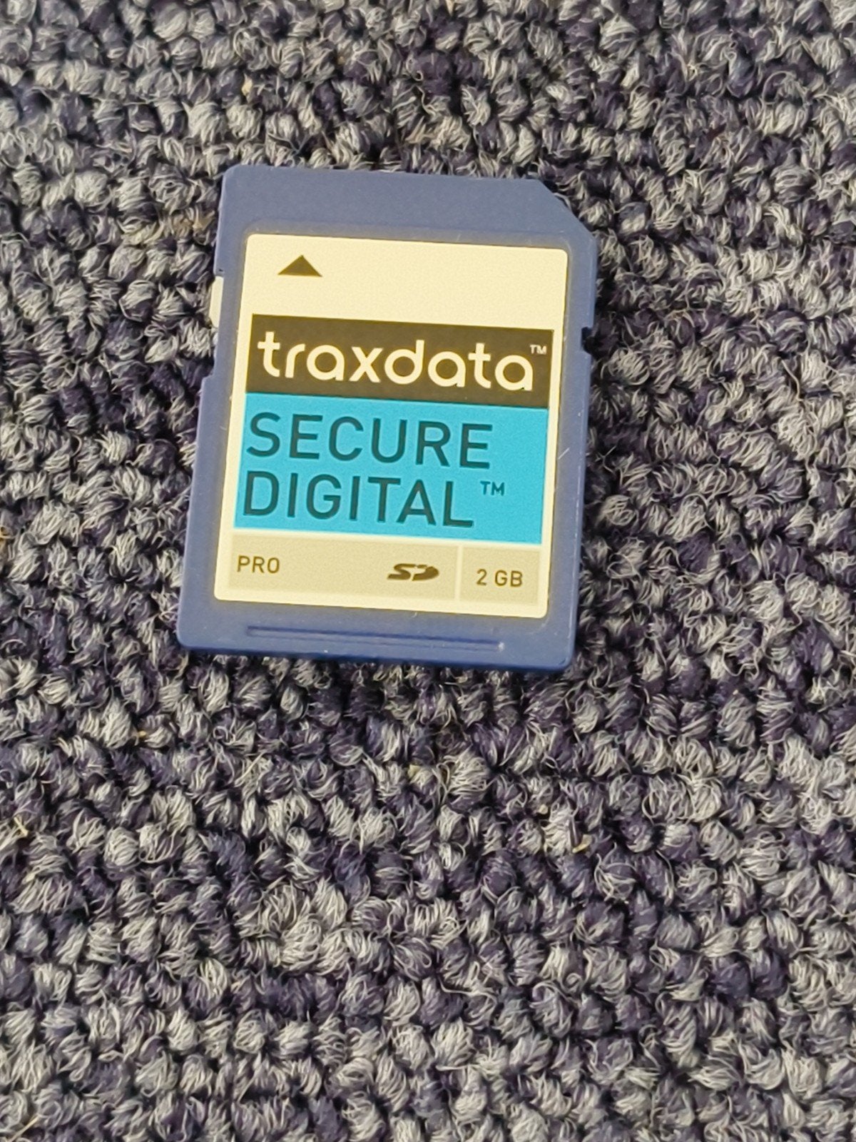 Traxdata Secure Digital (SD) Geheugenkaart 2 GB, SD, Gebruikt, Fotocamera, Verzenden