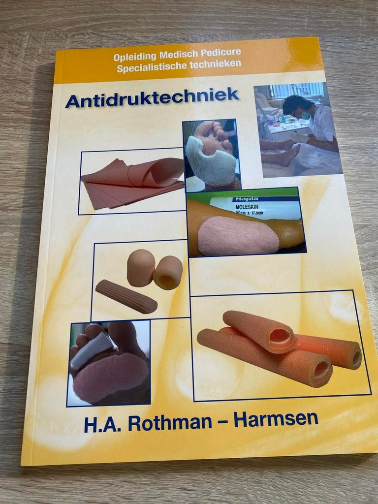 Medisch pedicure lesboek Antidruktechniek, Ophalen of Verzenden, Gelezen, MBO