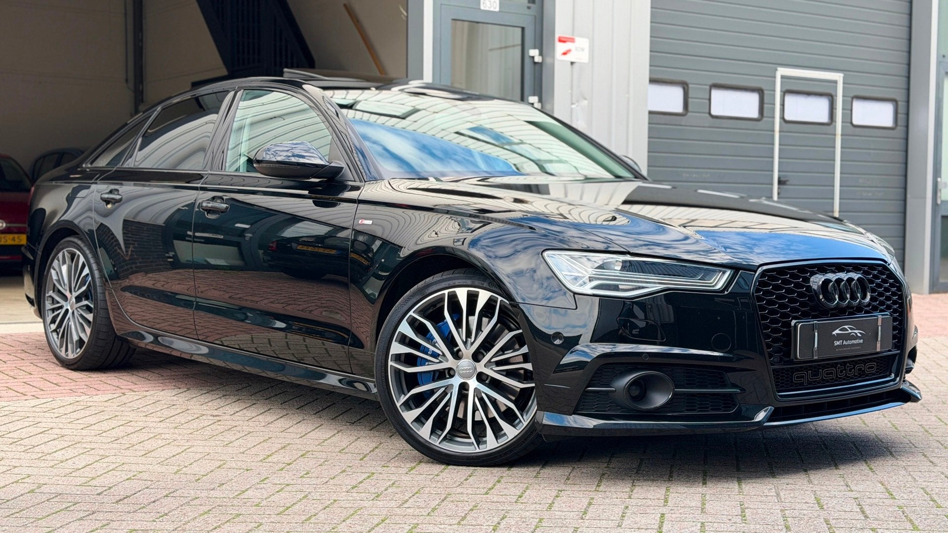 Audi A6 Limousine 3.0 TFSI Quattro 333PK | BTW | Garantie, Auto's, Gebruikt, 2995 cc, Zwart, Bedrijf