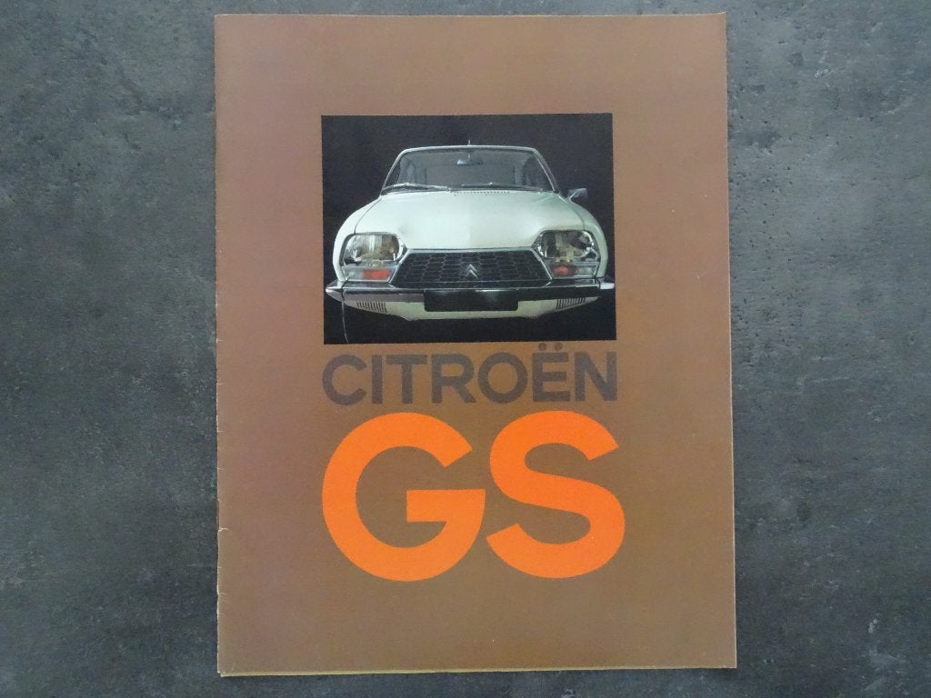 Citroën GS / Van dichtbij gezien, Onbekend, Ophalen of Verzenden, Zo goed als nieuw, Citroën