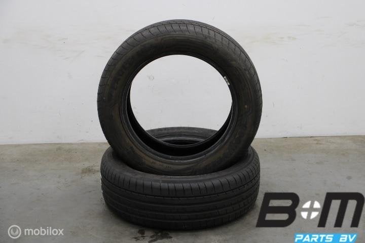 2 x 2355518 100V Goodyear Eagle F1 DEMO 235 55 18, 18 inch, Gebruikt, 235 mm, Band(en)