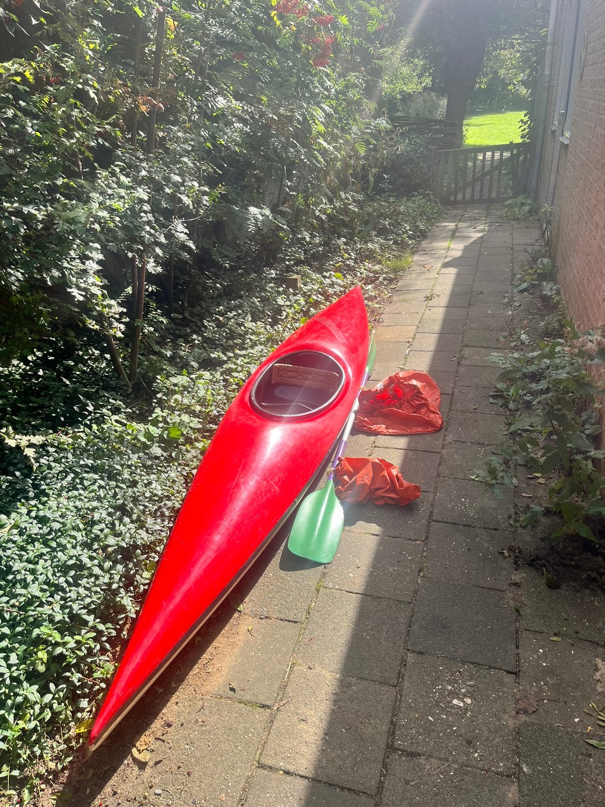 Mooie kayak, Watersport en Boten, Gebruikt, Eén persoon, Met peddels, Kajak
