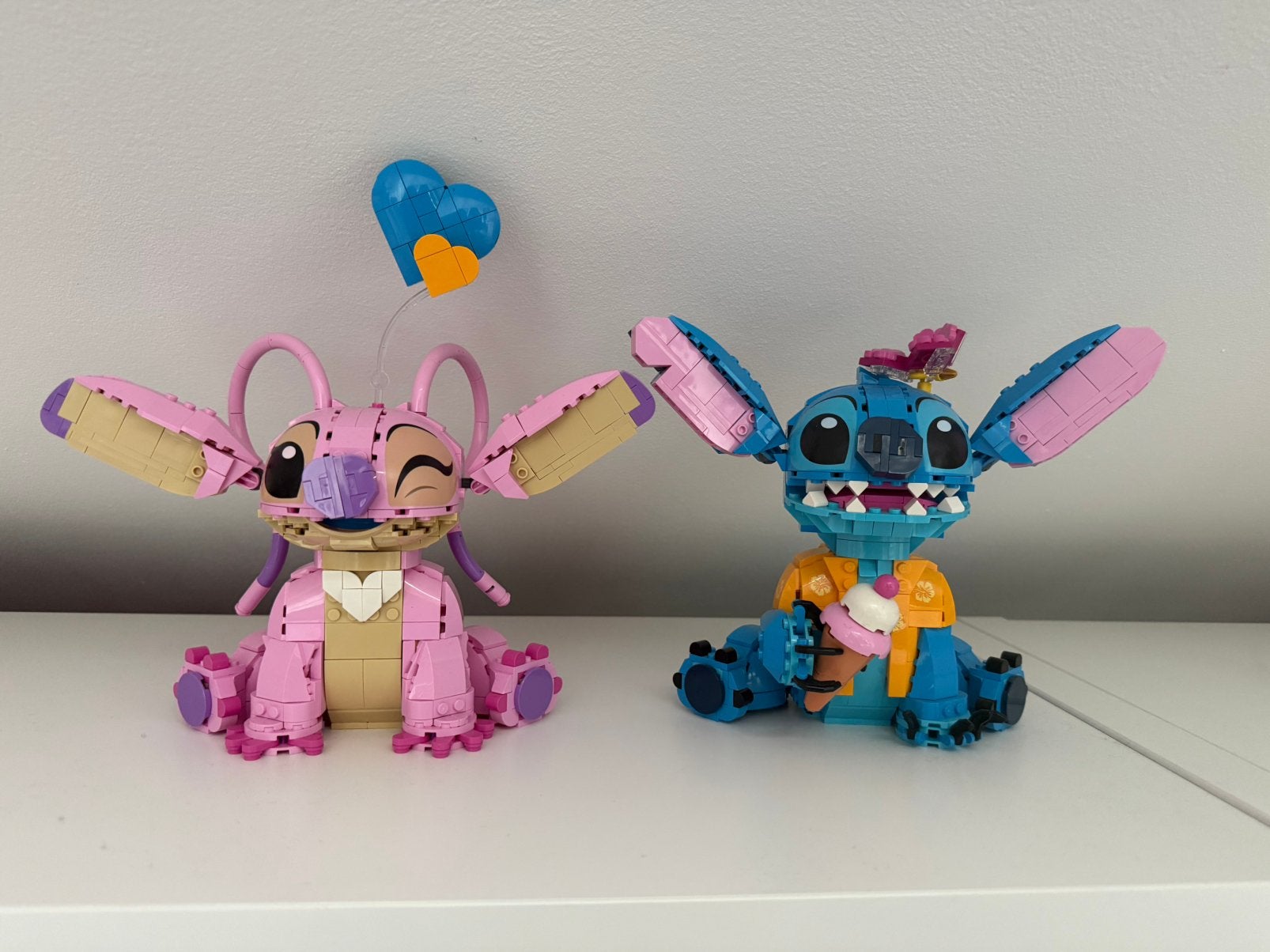 Stitch & Angel lego, Kinderen en Baby's, Speelgoed | Duplo en Lego, Ophalen of Verzenden, Zo goed als nieuw