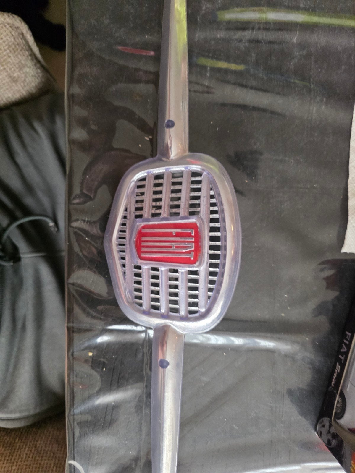 Fiat 500/126 Motorkap Embleem - Nieuw, Ophalen of Verzenden
