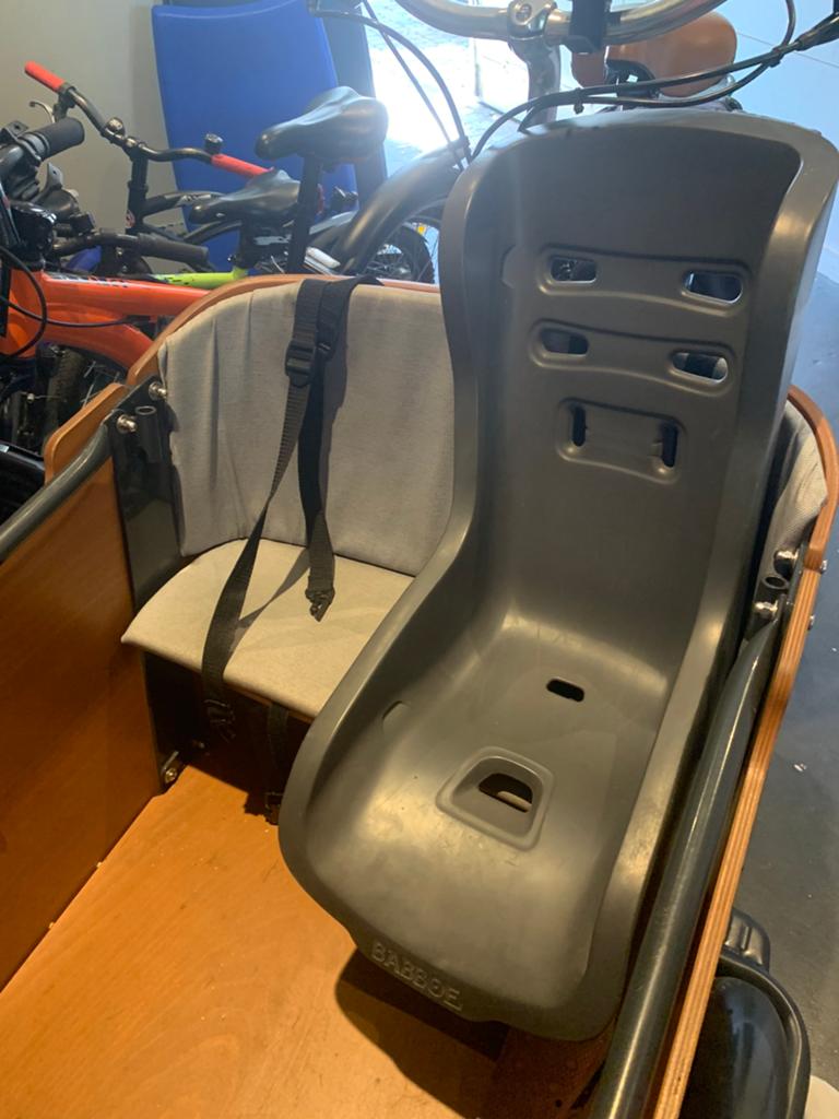 babboe peuterzitje voor bakfiets, Ophalen of Verzenden, Zo goed als nieuw, 1 kind
