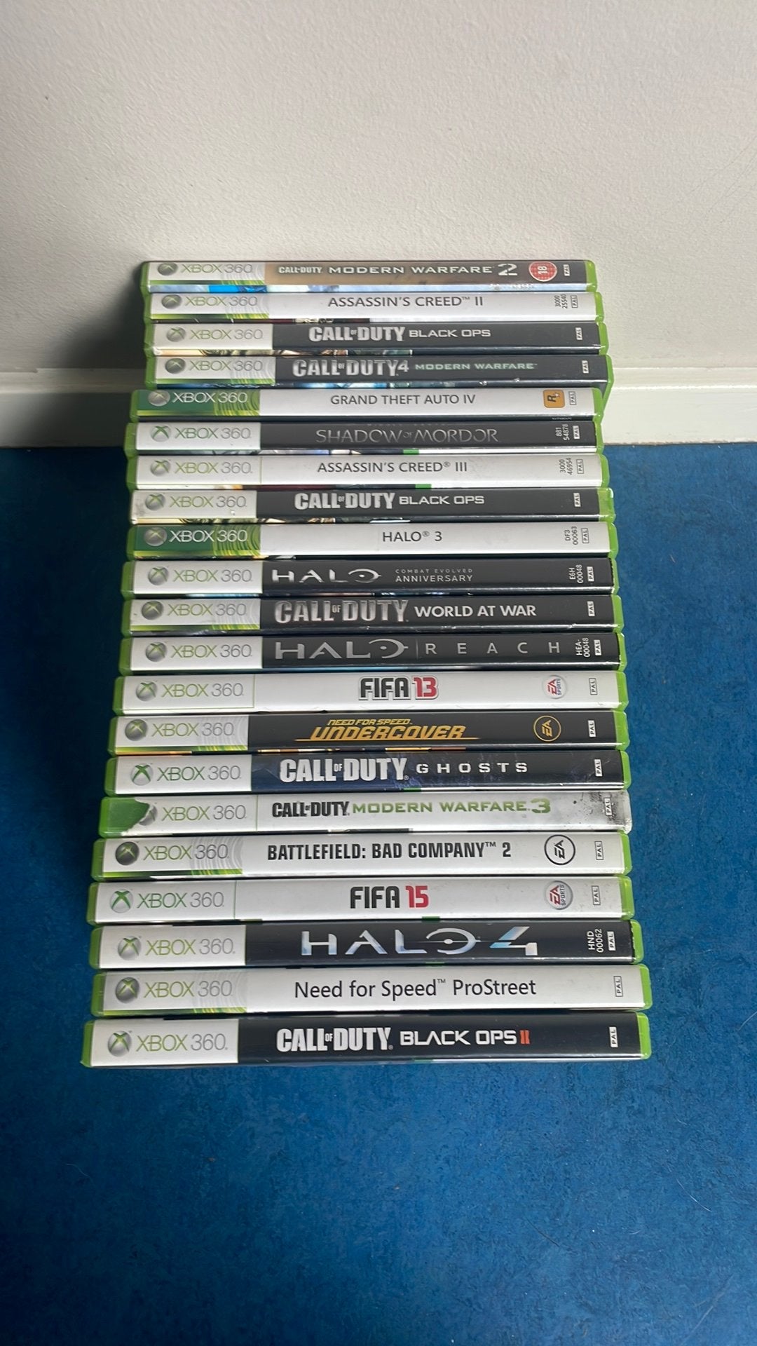 Grote collectie Xbox 360 games: Call of Duty, Halo, FIFA, Spelcomputers en Games, Ophalen, Online, Gebruikt, Vanaf 18 jaar