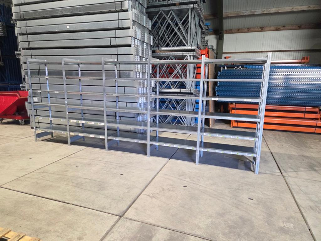 Bito legbordstelling 5.1m 2.0x0.5m. 100kg Grote voorraad!, Ophalen