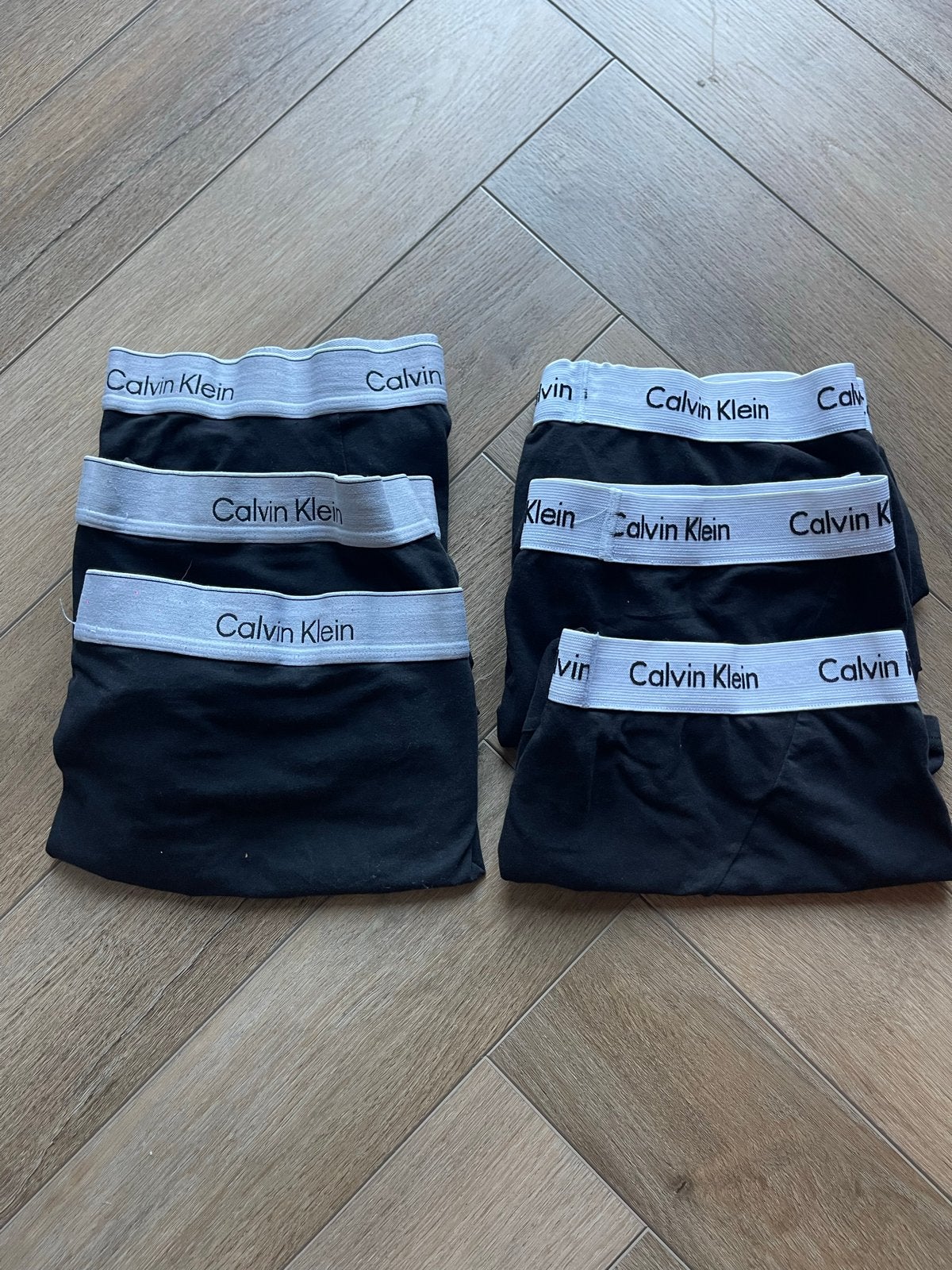 6 gebruikte Calvin Klein heren boxershorts - Maat XL, Ophalen of Verzenden, Boxer