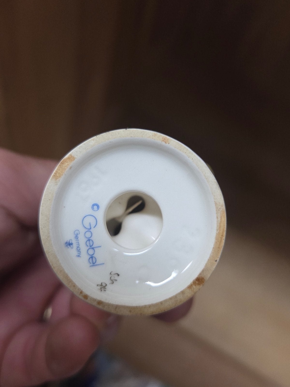 Vintage Hummel beeldje: Jongen met fluit en hobbelpaard, Ophalen of Verzenden, Zo goed als nieuw, Hummel
