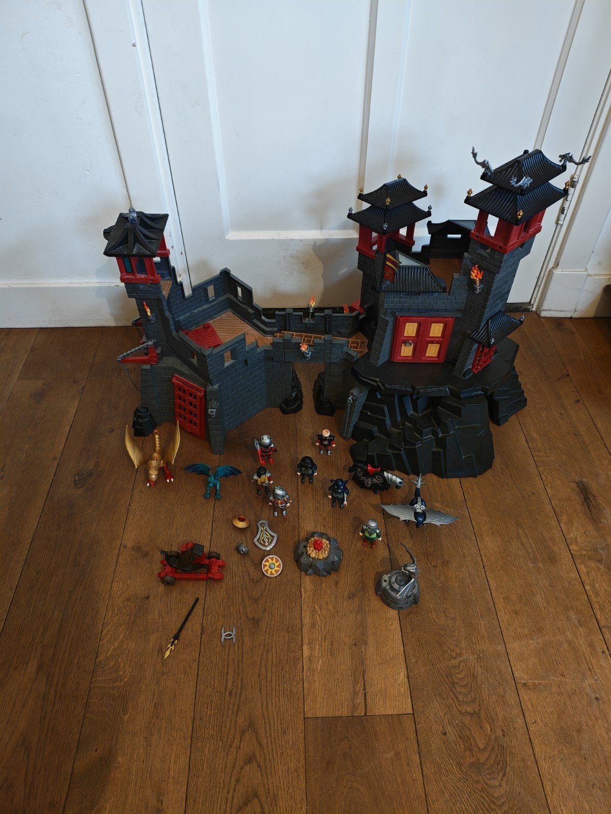 Playmobil Drakenburcht 5479 En 5480, Kinderen en Baby's, Ophalen of Verzenden, Gebruikt