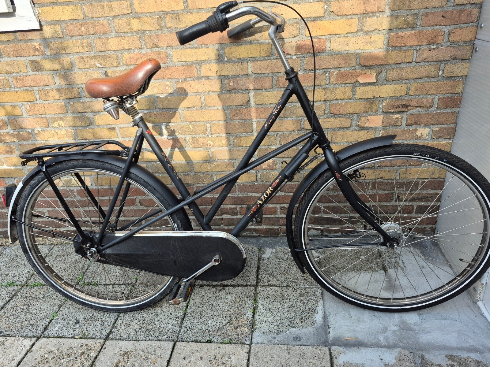 AZOR Damesfiets 3 versnellingen terugtraprem, Fietsen en Brommers, Gebruikt, Versnellingen, 56 cm of meer, Ophalen