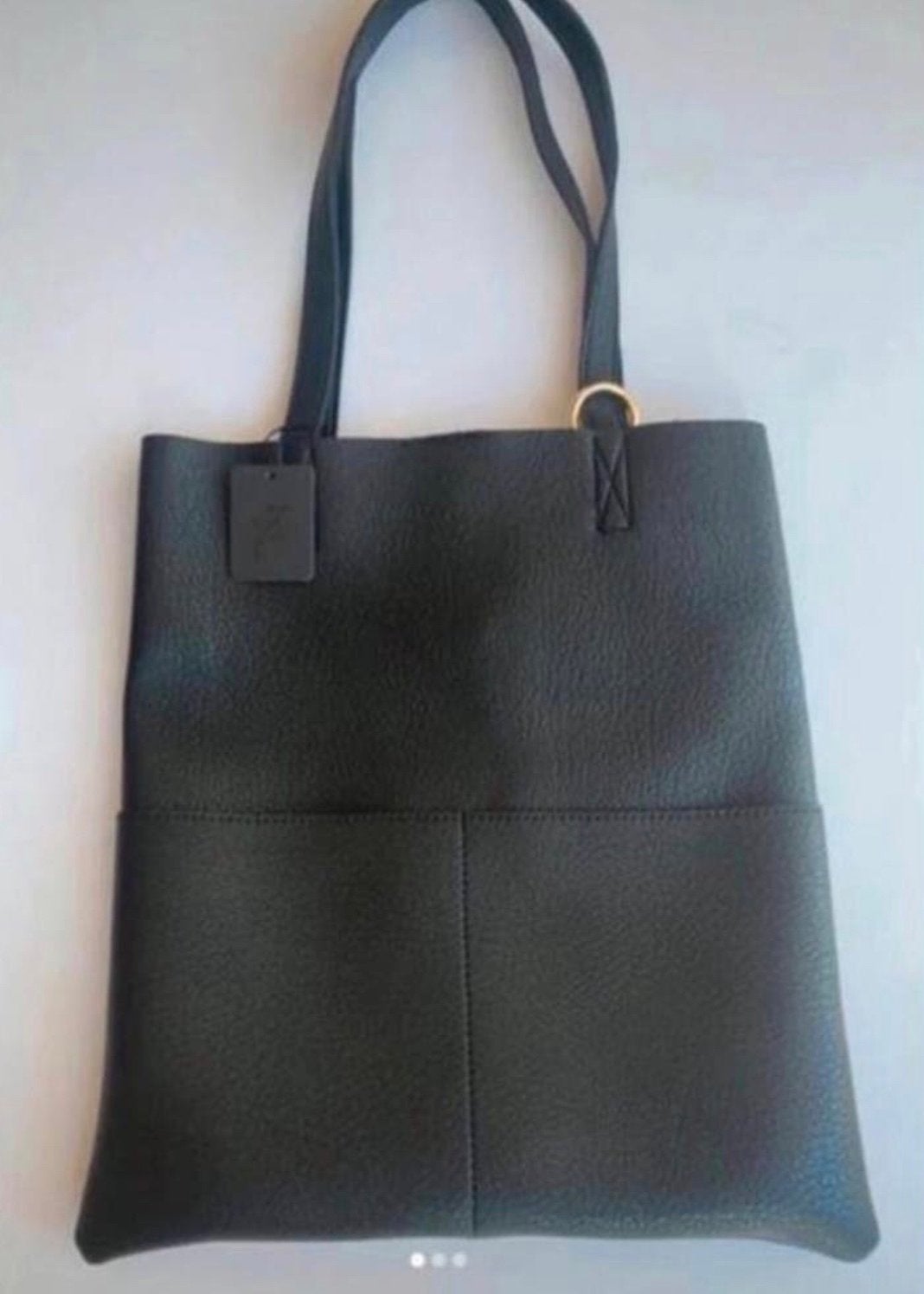 Nieuwe zwarte shopper tas met portemonneetjes, Ophalen of Verzenden, Nieuw, Zwart, Shopper