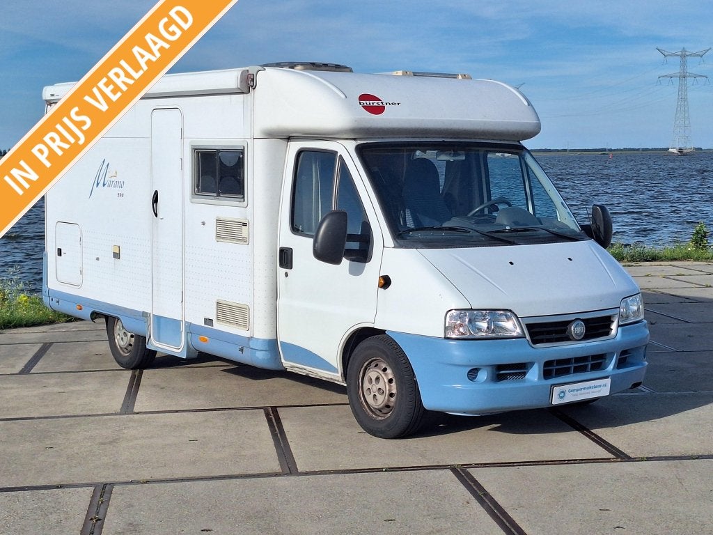 Bürstner Marano 590, Caravans en Kamperen, Campers, Ringverwarming, Fiat, Luifel, Bedrijf