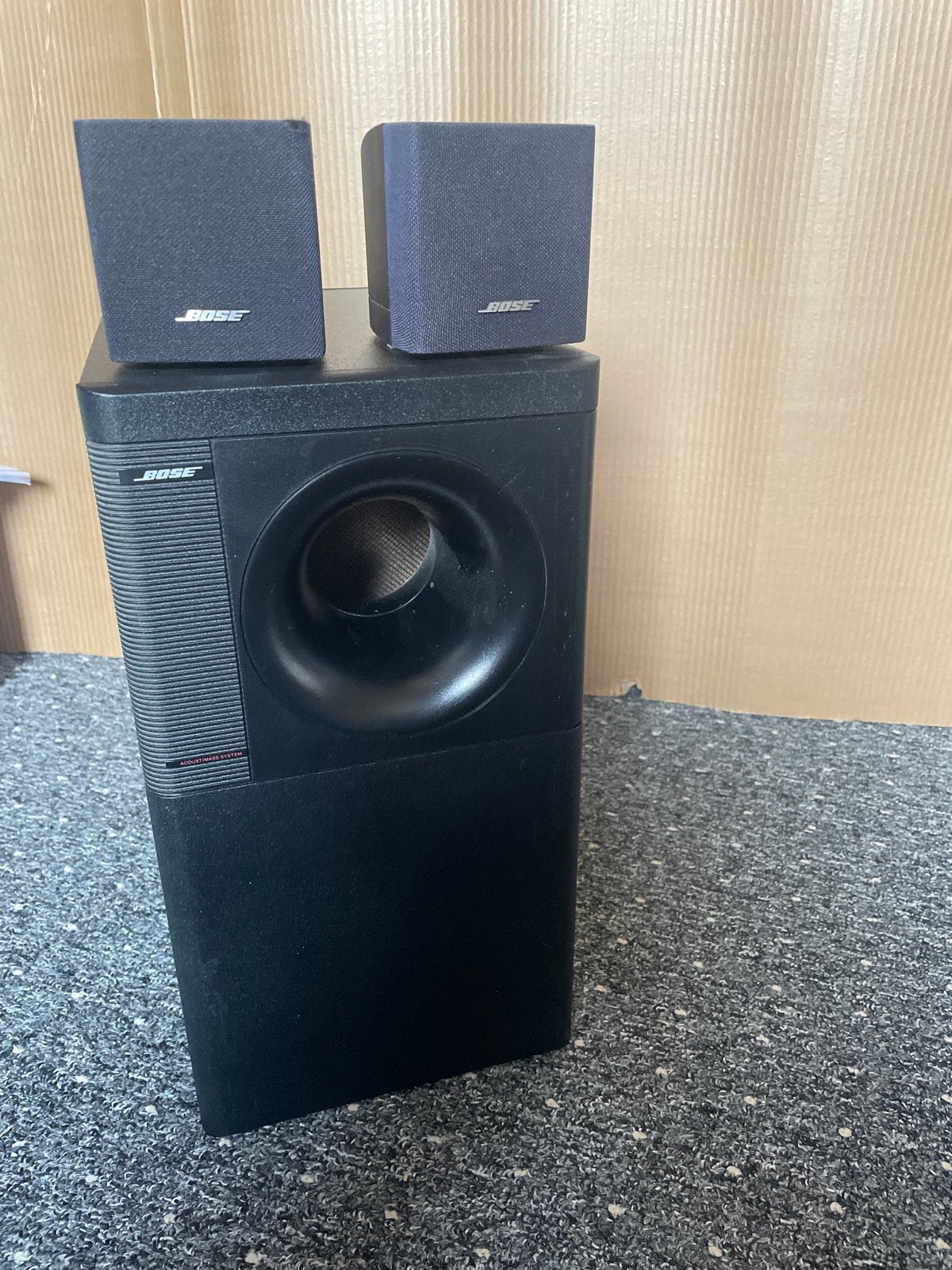 Bose Acoustimass 3 Series IV Speaker Systeem, Ophalen, Gebruikt, Speakerset, Bose