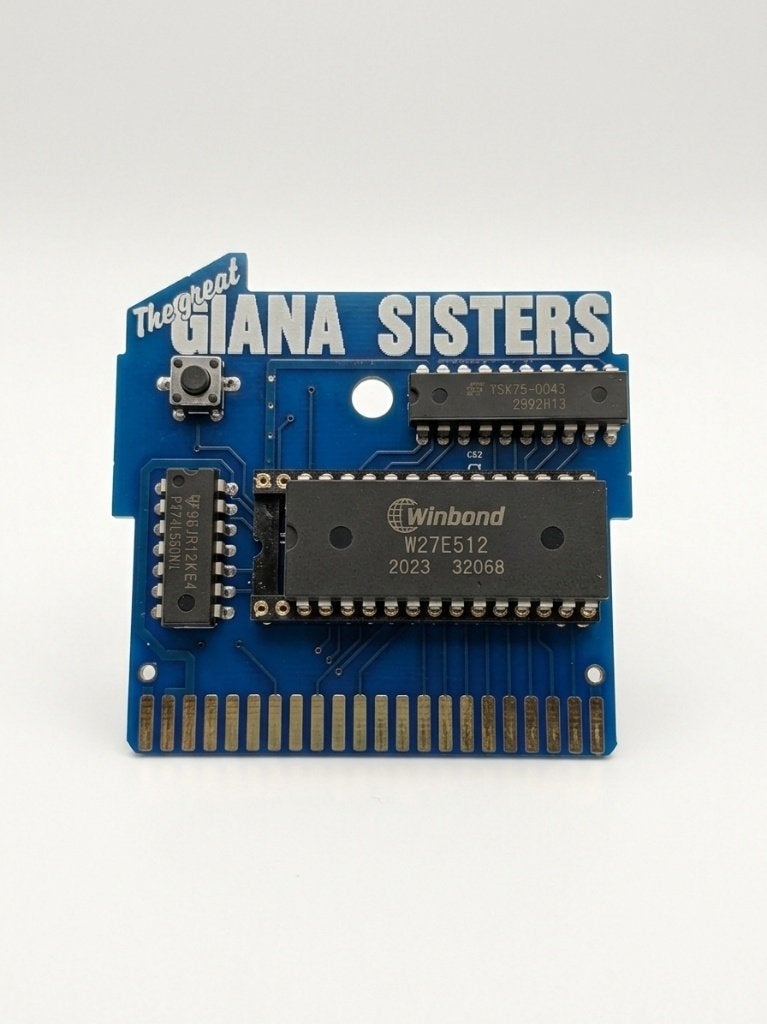 The Great Giana Sisters voor de commodore 64 op cartridge, Computers en Software, Ophalen of Verzenden, Commodore 64