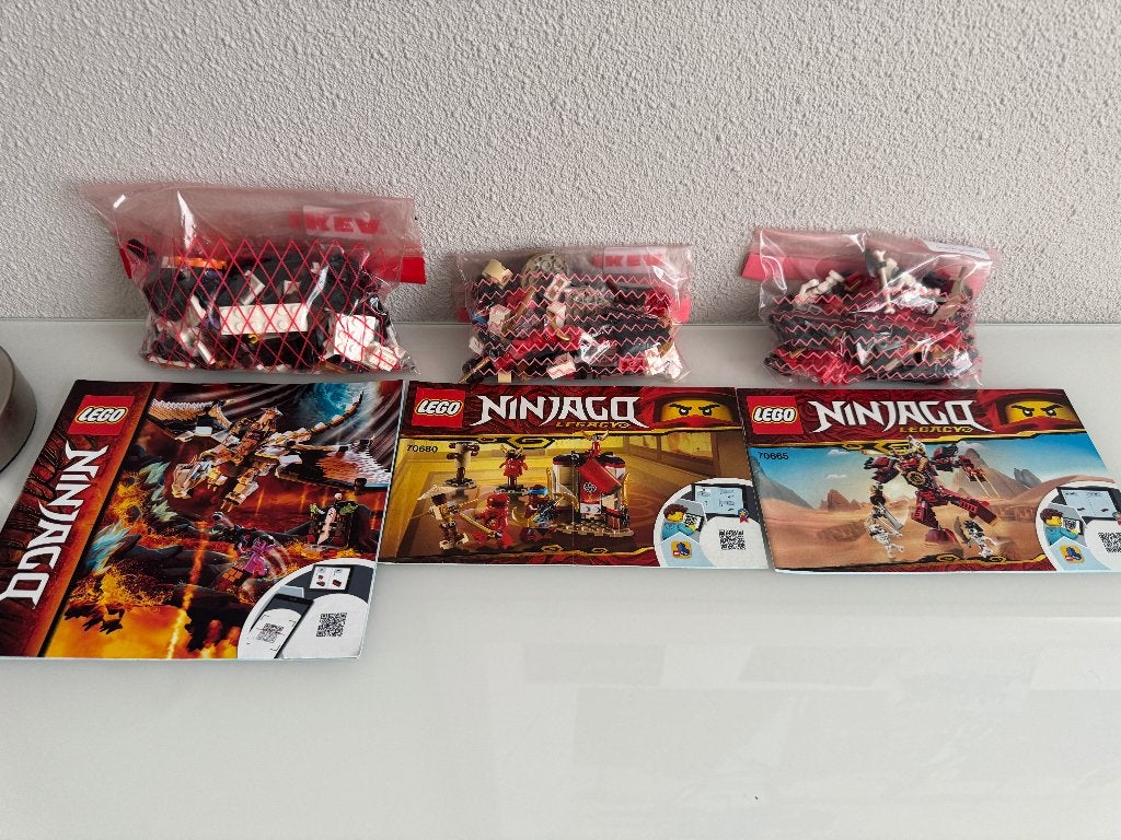 Lego Ninjago diverse sets, Lego, Ophalen of Verzenden, Compleet, Zo goed als nieuw