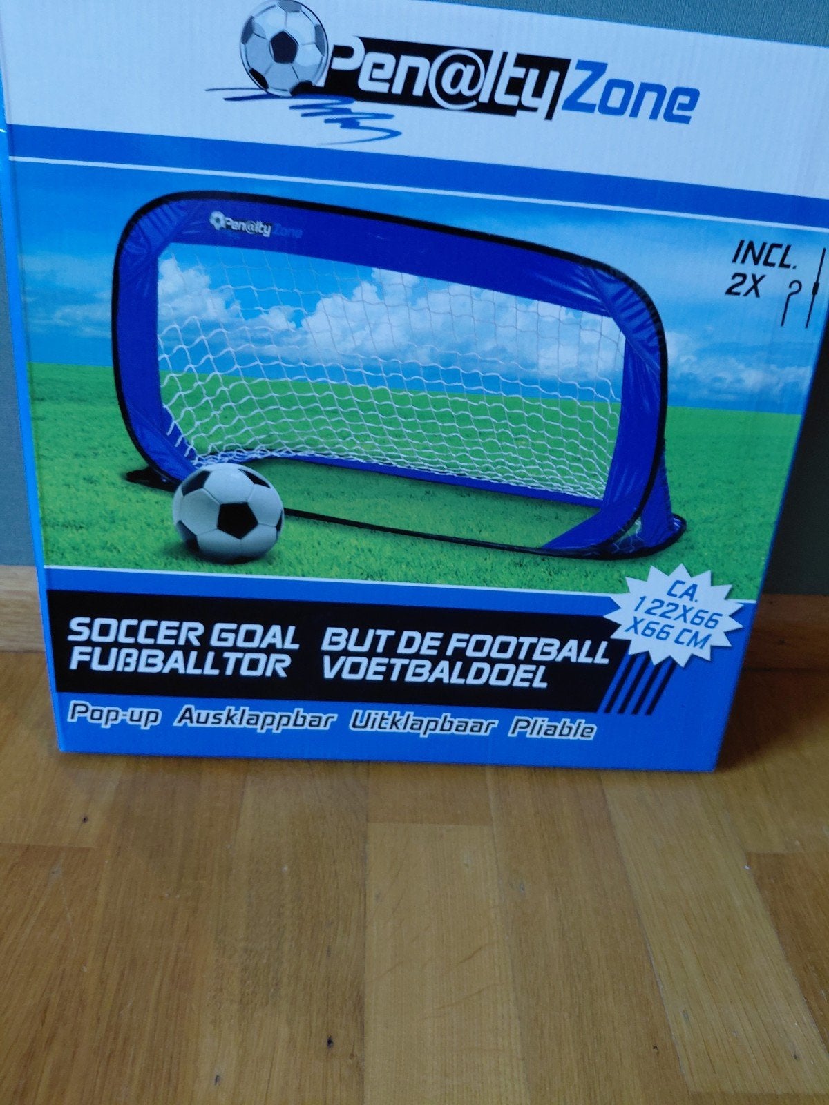 voetbal goal, Ophalen of Verzenden, Zo goed als nieuw