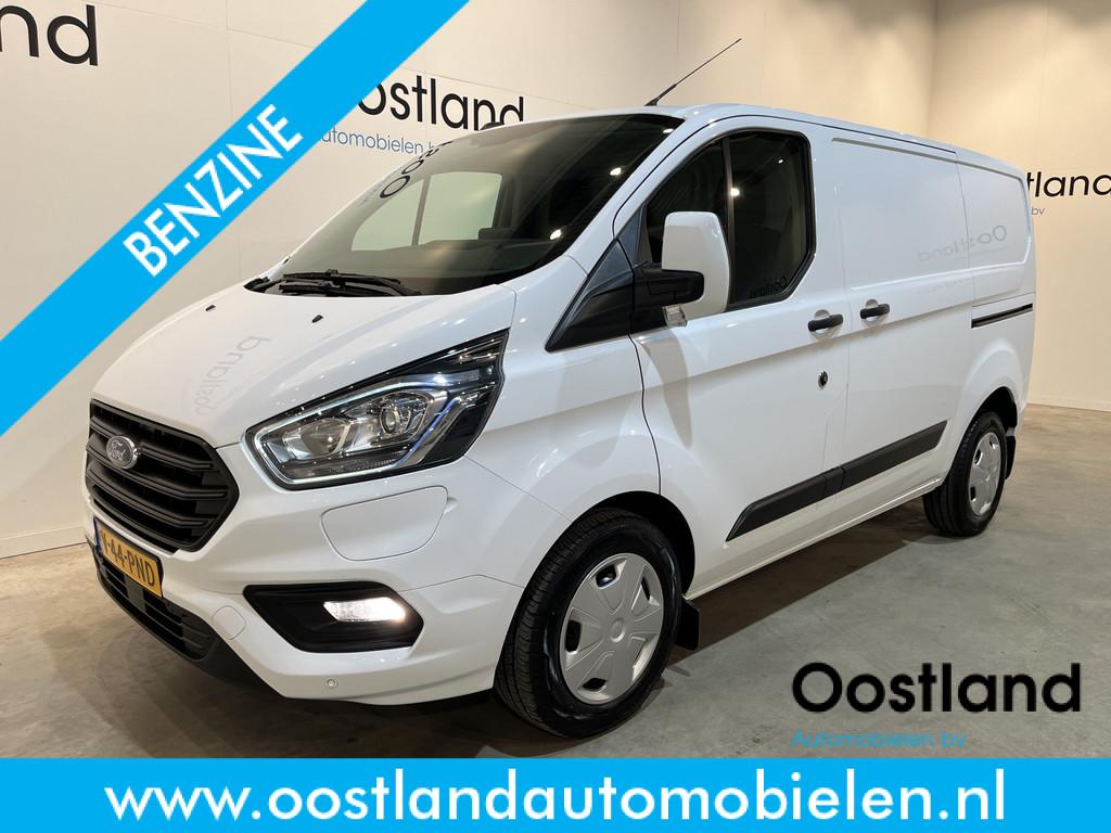 Ford Transit Custom 340 L1H1 PHEV Benzine Hybride Trend Auto, Stof, Gebruikt, 52 km, Wit