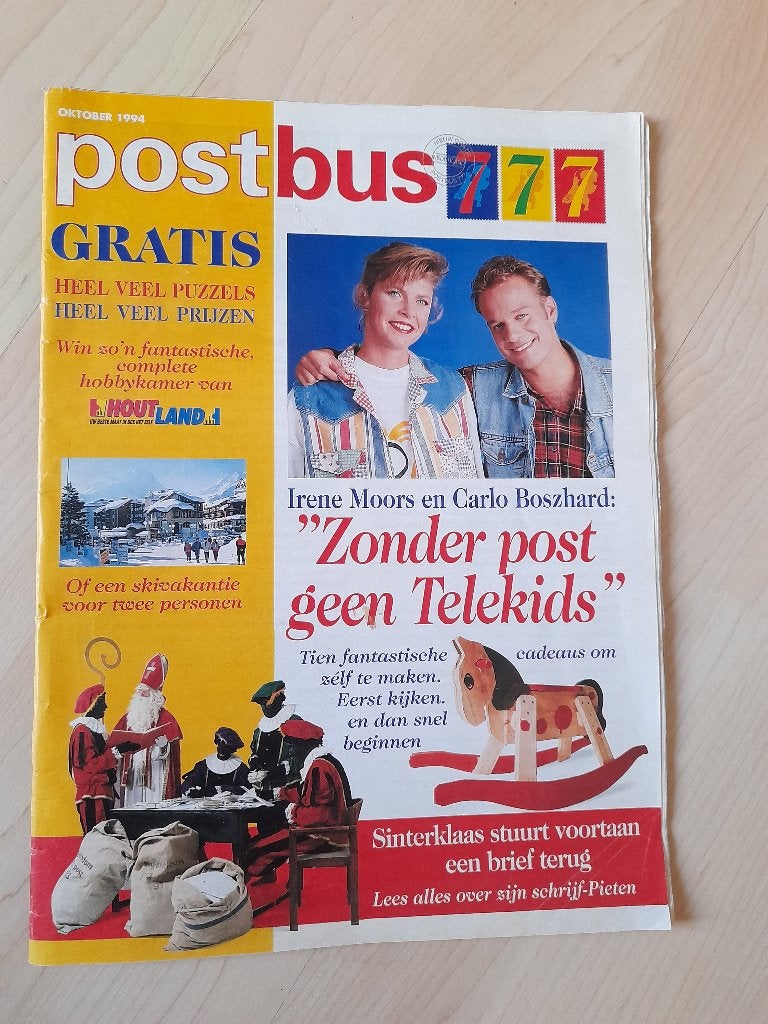 TIJDSCHRIFT POSTBUS 777 Oktober 1994, Ophalen of Verzenden, Gelezen, Damesbladen