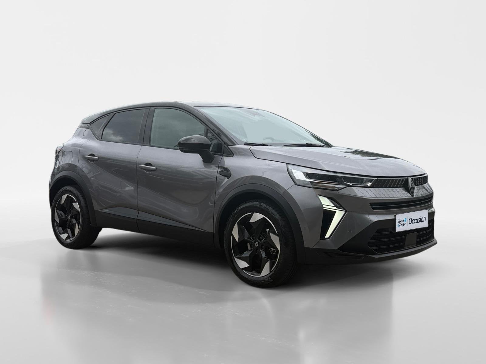 Renault Captur 1.8 E-Tech full hybrid 160 techno | Automaat, Auto's, Renault, 12 maanden, 4 cilinders, Leder en Stof, Wit