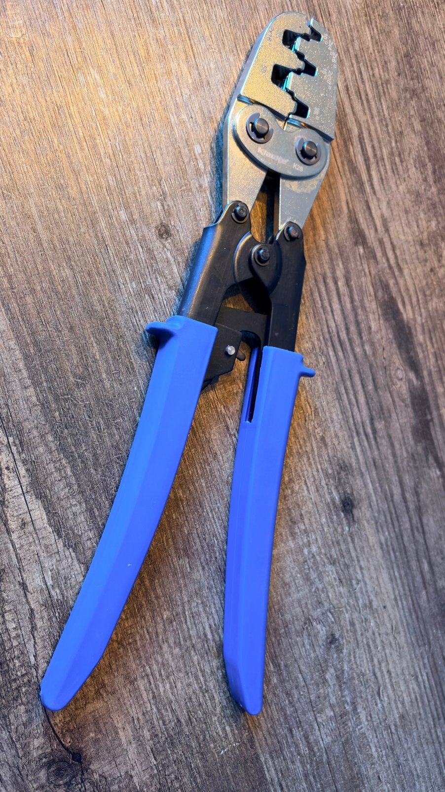 Klauke K28 Perstang A 10 - 50mm² in goede staat, Ophalen of Verzenden, Zo goed als nieuw, Tang, Overige merken