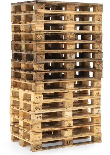 Europallets | Europallet | Te koop | Direct beschikbaar, Ophalen, Gebruikt, 25 tot 50 mm, Pallet