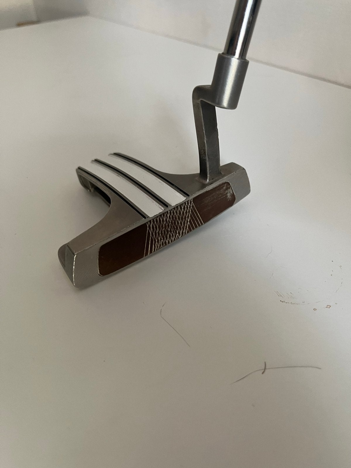 Odyssey Marxman Blade Putter 35inch met SuperStroke Grip, Ophalen of Verzenden, Gebruikt, Club, Callaway