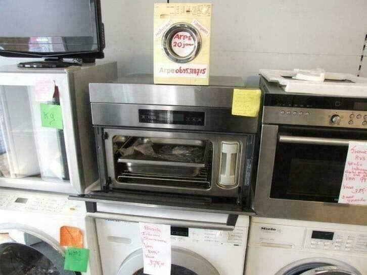 Bosch inbouw stoomoven vanaf 199 arpe hofstraat kampen, Witgoed en Apparatuur, Ophalen, Combimagnetron, Refurbished, Inbouw