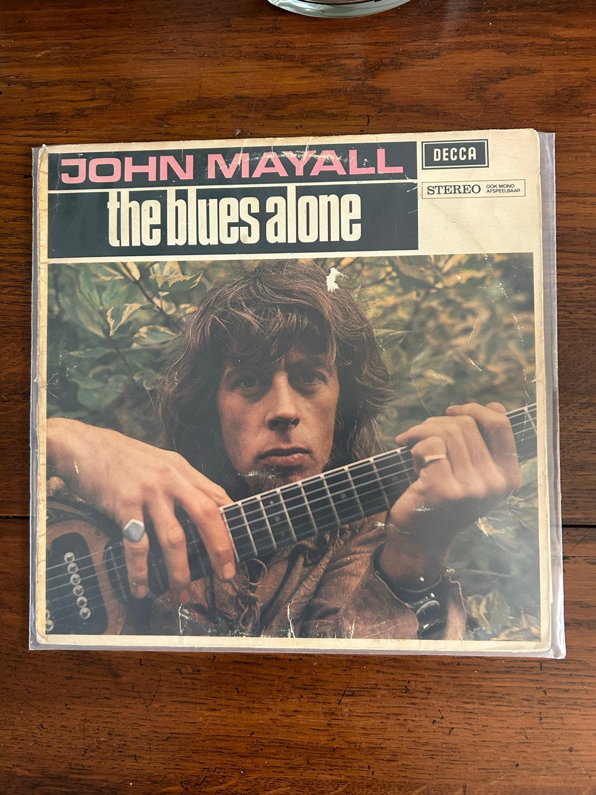 John Mayall - The Blues Alone LP (Decca, Stereo), LP, Gebruikt, Overige genres, Originele persing
