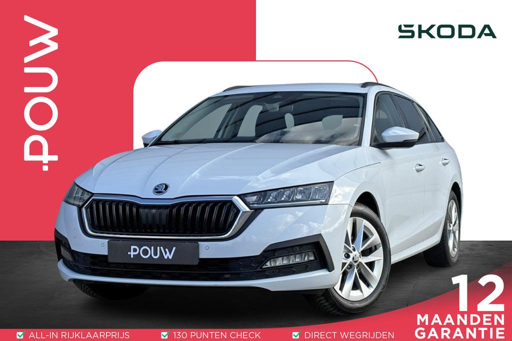 Skoda Octavia Combi 1.0 TSI 110pk Business Edition Plus | Na, Voorwielaandrijving, 12 maanden, Stof, Gebruikt